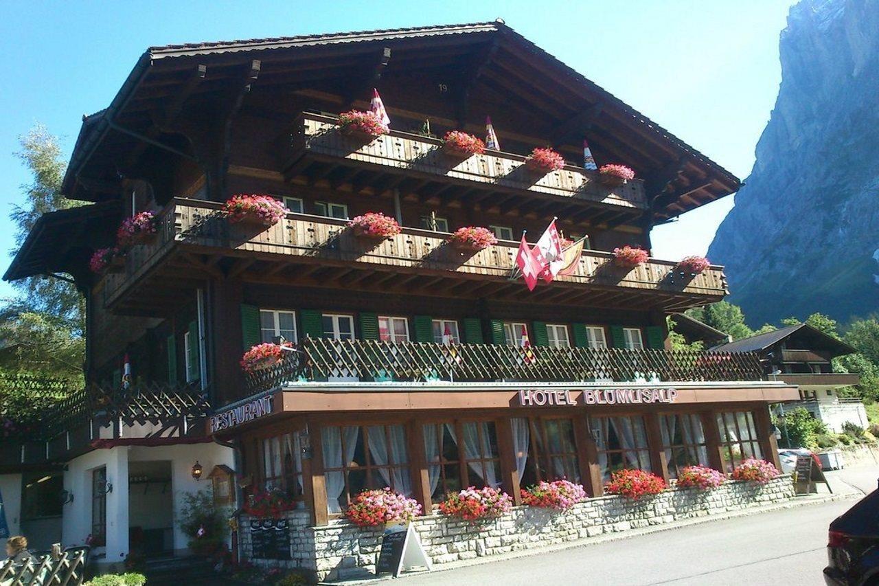 Hotel Blümlisalp Kandersteg Exterior foto