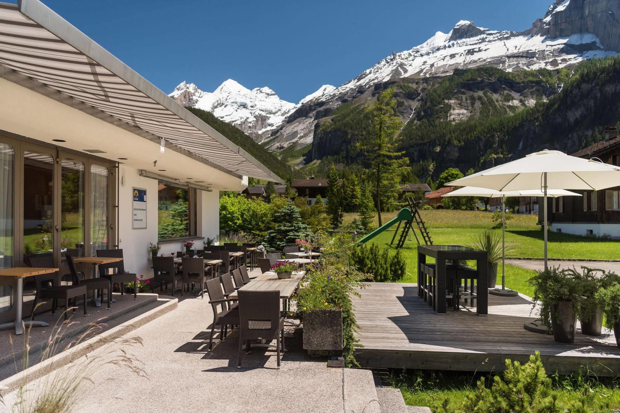 Hotel Blümlisalp Kandersteg Exterior foto